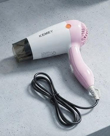 Kemey Mini Folding Hair Dryer (KM-5816)