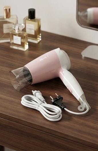 Kemey Mini Folding Hair Dryer (KM-6831)