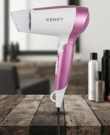 Kemey Mini Folding Hair Dryer (KM-6833)