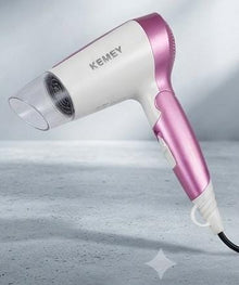 Kemey Mini Folding Hair Dryer (KM-6833)