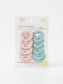 Keli Beauty Compact Sponges Pack of 10 – Smooth & Flawless Makeup Application