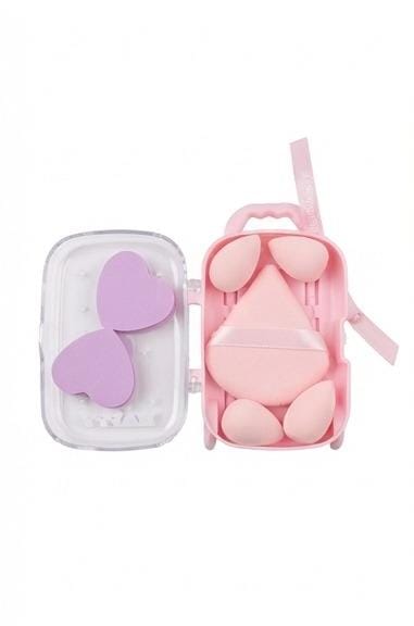Magic Box 7 in 1 Mini Blender & Pizza Puff Set – Complete Makeup Blending Collection
