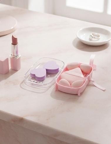 Magic Box 7 in 1 Mini Blender & Pizza Puff Set – Complete Makeup Blending Collection