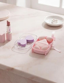 Magic Box 7 in 1 Mini Blender & Pizza Puff Set – Complete Makeup Blending Collection