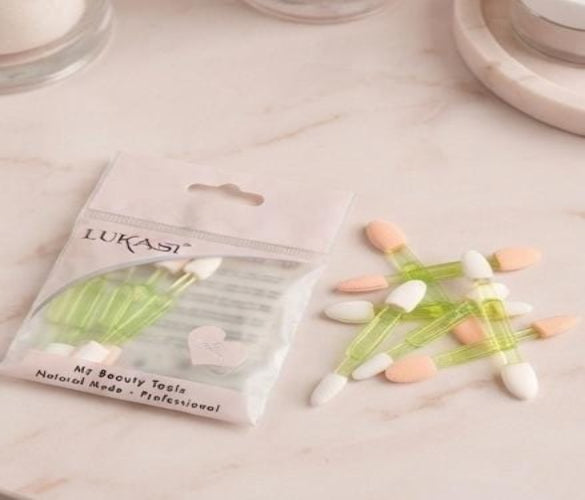 Lukasi Eye Applicator Pack of 12 – Perfect Eye Makeup Application
