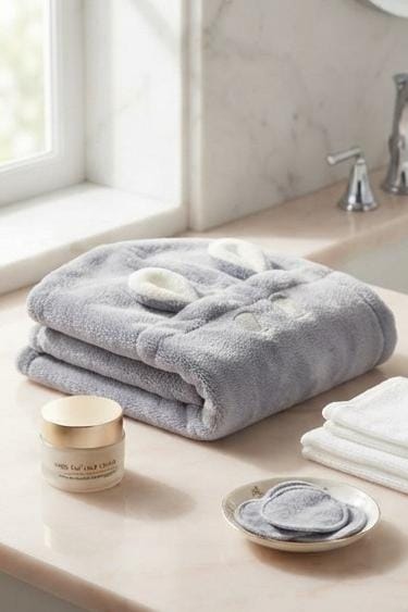 Elaborate Cute Hooded Hair Drying Towel – Quick Dry & Super Soft Hair Care