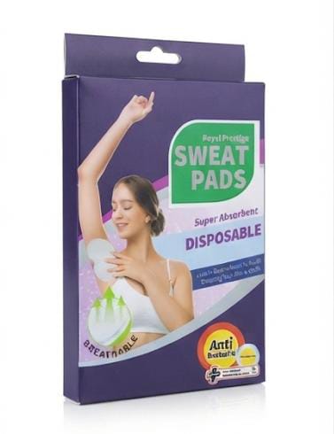 Royal Prestige Lavender Underarm Sweat Pads – 10 Pcs - The beauty cart