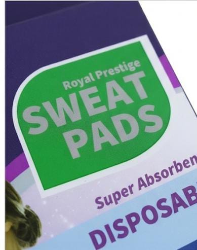 Royal Prestige Lavender Underarm Sweat Pads – 10 Pcs - The beauty cart
