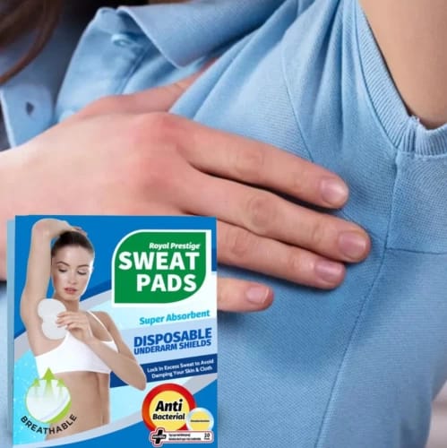 Royal Prestige Lavender Underarm Sweat Pads – 10 Pcs - The beauty cart