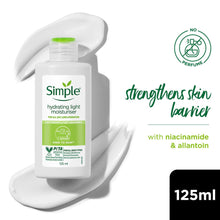 Simple Kind To Skin Hydrating Light Moisturiser Cream 125ml - The beauty cart