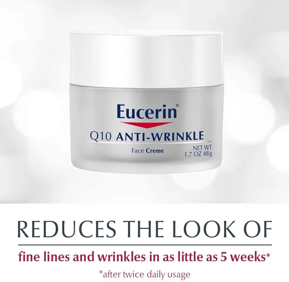 Eucerin Advanced Repair & Q10 Anti-Wrinkle Face Cream Bundle