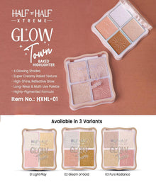 HALF 'N' HALF Xtreme Glow Town 4-in-1 Highlighter
