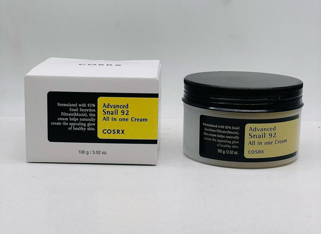 COSRX Advanced Snail 92 All in One Repair Cream with 92% Snail Mucin for Moisturizing-100g