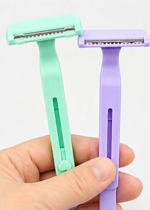 2 in 1 Razor Set for Face, Body & Eyebrows – Set of 2