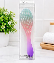 DreamShine Hair Brush glides smoothly through your hair