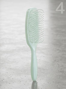 JIAMEI Vented Paddle Detangling Hair Brush – Anti-Frizz Scalp Massager Comb
