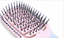 JIAMEI Speckled Vented Detangling Hair Brush – Anti-Frizz Scalp Massager Comb
