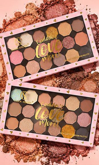 Color Strokes "Couldn't Love More" 18-Color Eyeshadow Palette