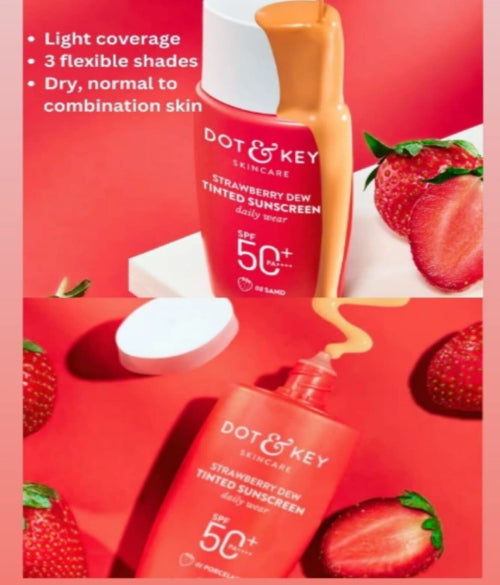 Dot & Key- Strawberry Dewy Tinted Sunscreen