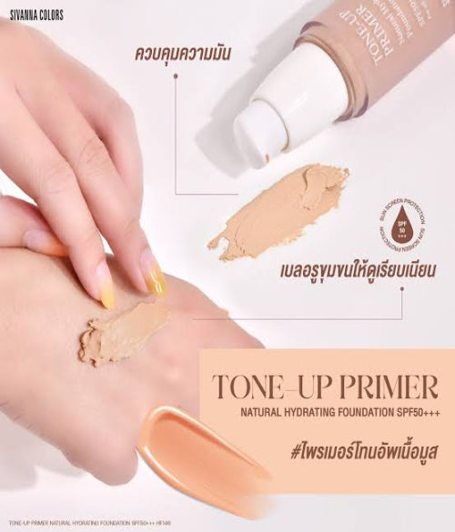 Tone-Up Primer Natural Hydrating Foundation SPF50+++