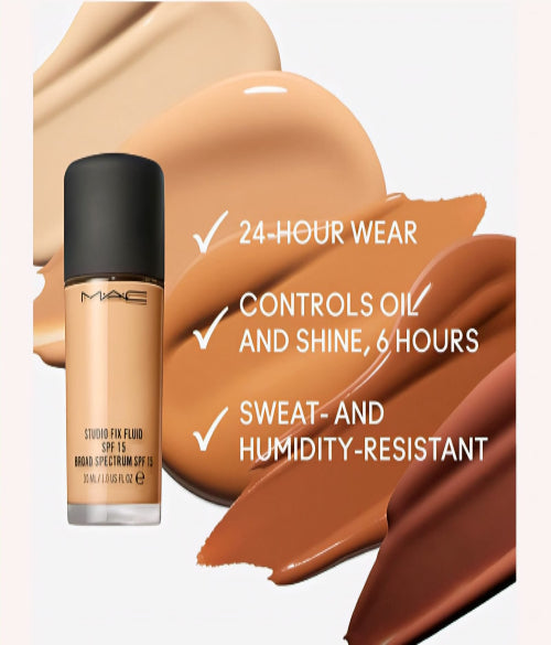 MAC Studio Fix  Waterproof Longlasting Liquid Foundation