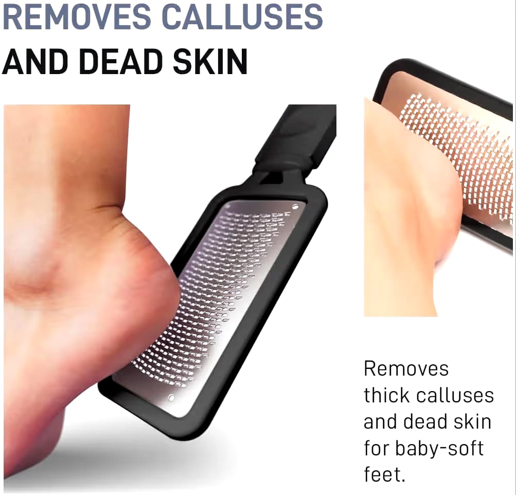 Foot File Callus Remover Pedicure Scrubber Tool for Feet Care