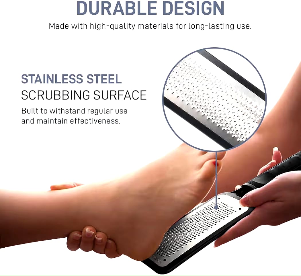 Foot File Callus Remover Pedicure Scrubber Tool for Feet Care