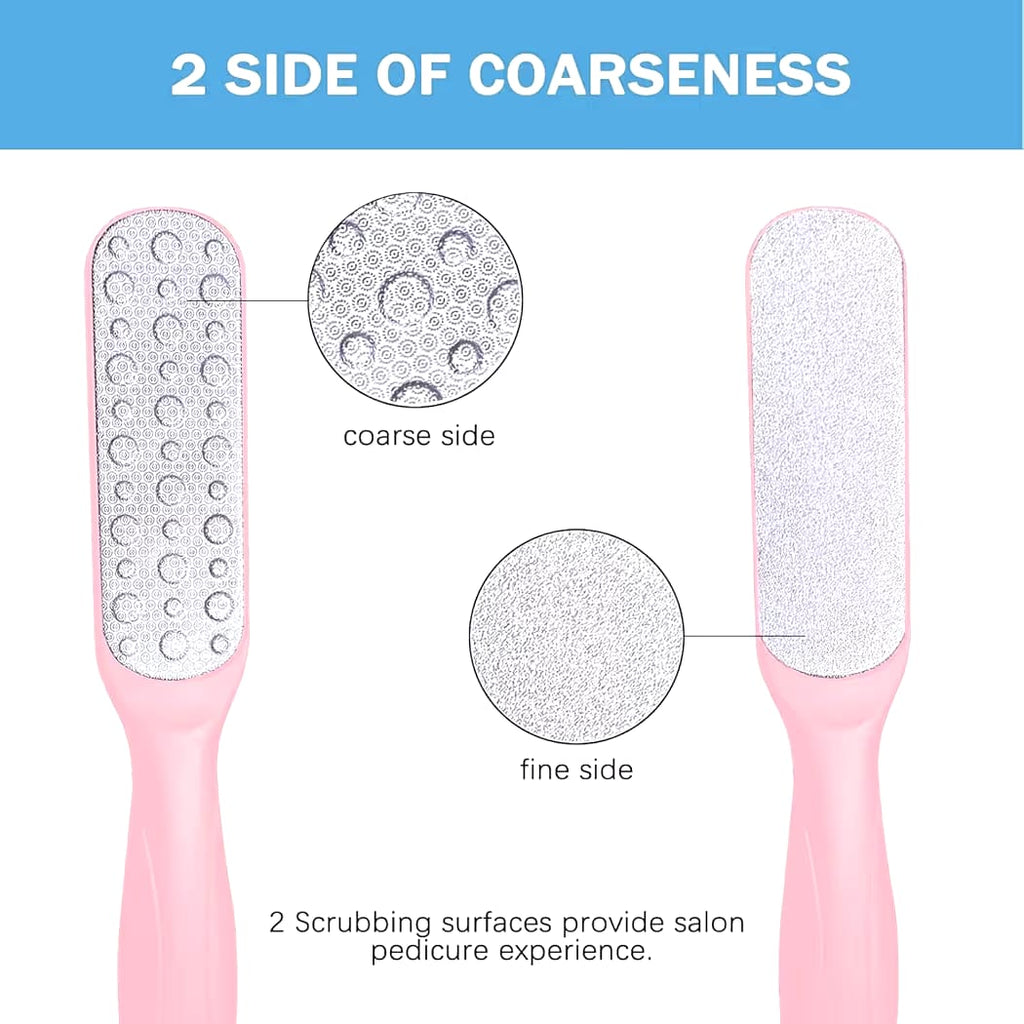 Double-Sided Foot File – Exfoliating Callus Remover Rasp for Smooth, Soft Feet