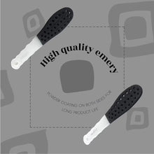 TRITON Emery Doited Dual Sided Foot Scraper