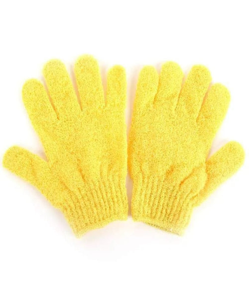 Bath Gloves  1 Spa  Double Sided Scrubber Bath Gloves Polyester Shower