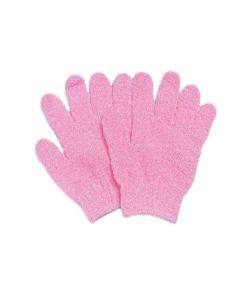 Bath Gloves  1 Spa  Double Sided Scrubber Bath Gloves Polyester Shower