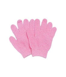 Bath Gloves  1 Spa  Double Sided Scrubber Bath Gloves Polyester Shower