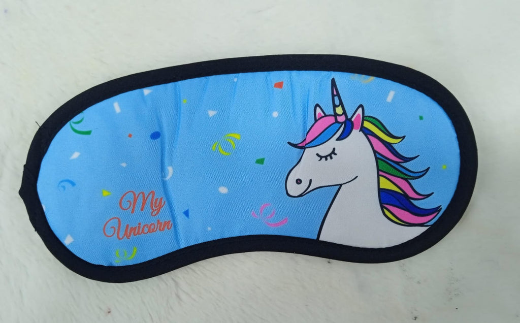 Unicorn Kids Eye Sleep Mask – 1 Pc with Cooling Gel Pack