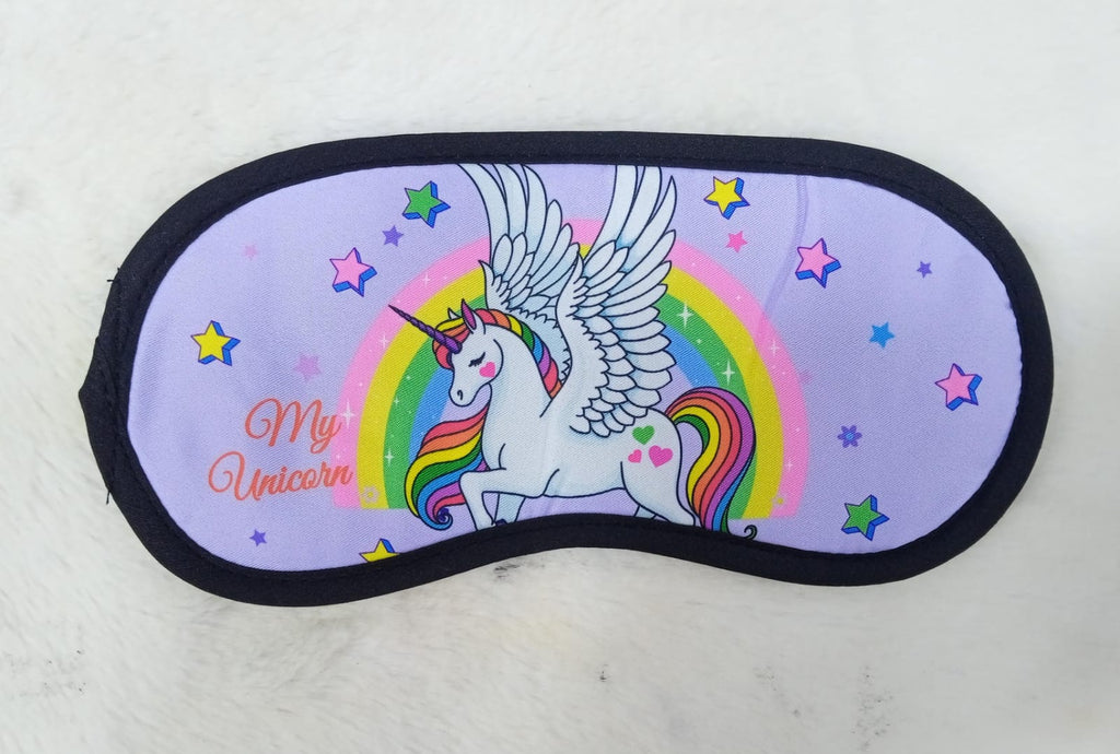 Unicorn Kids Eye Sleep Mask – 1 Pc with Cooling Gel Pack
