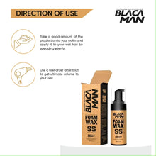BLACA MAN  FOAM WAX -  hair styling for men