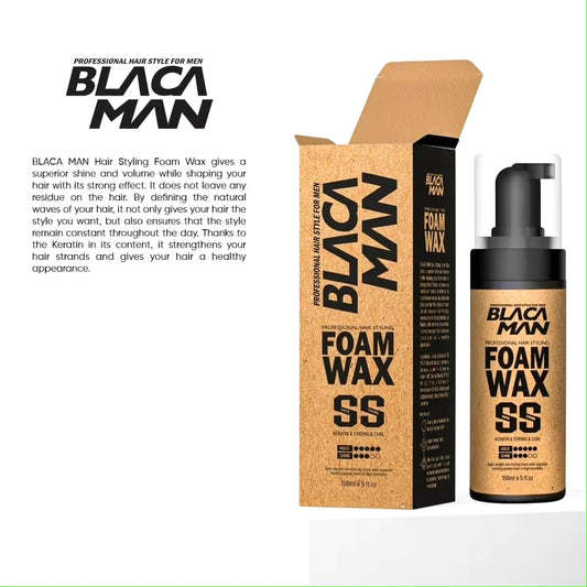 BLACA MAN  FOAM WAX -  hair styling for men