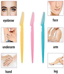 First Beauty Eyebrow & Facial Hair Remover Razor – 6-Pack