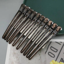 10pcs Hair Care Clips – Stainless Steel Sectioning Clamps
