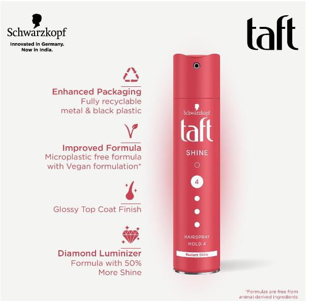 Schwarzkopf Taft Power 5 Hair Spray – 72H Power Hold 250ml