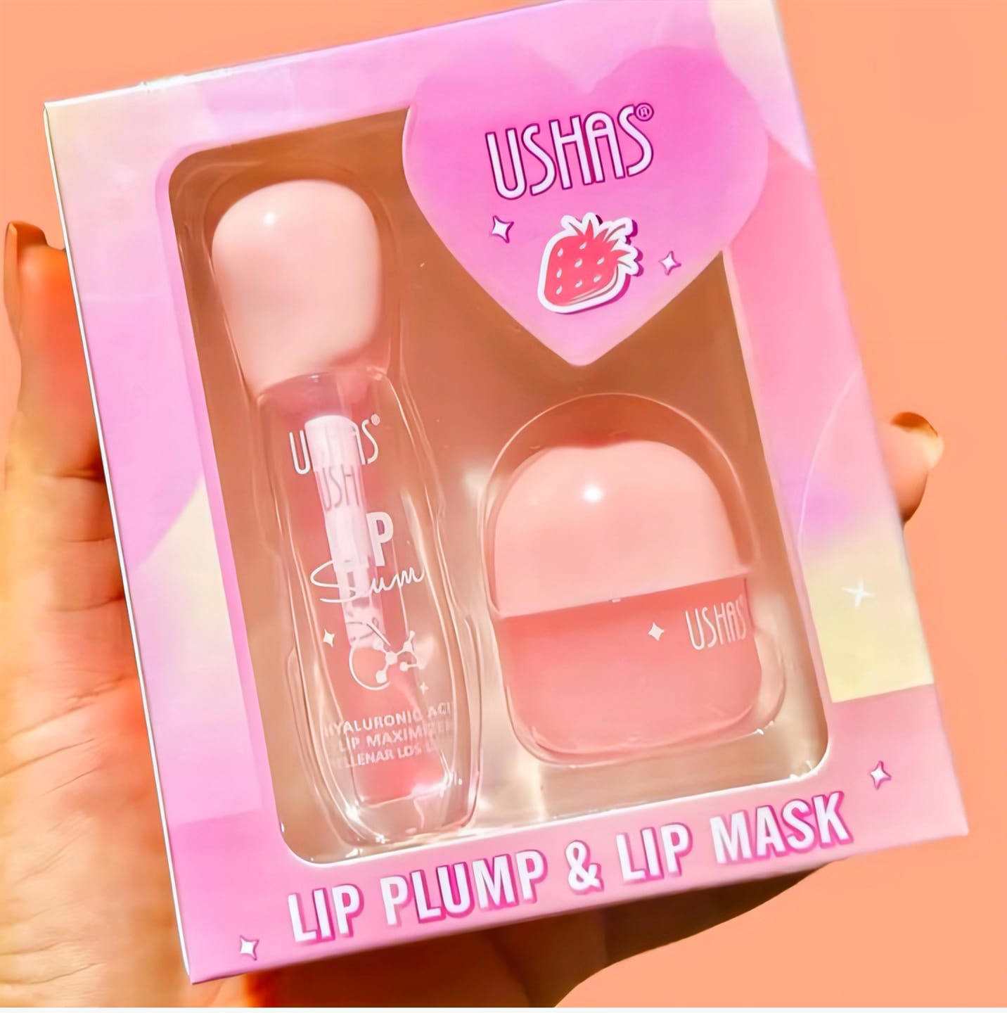 USHAS LIP PLUMP & LIP MASK