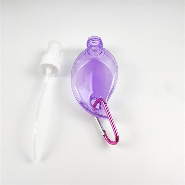 LEAF SHAPE TRAVEL BOTTLE KEYCHAIN FINE MIST 50ml