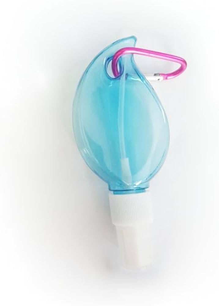 LEAF SHAPE TRAVEL BOTTLE KEYCHAIN FINE MIST 50ml
