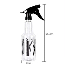 Scissor printed  Hair Spray Water Bottle