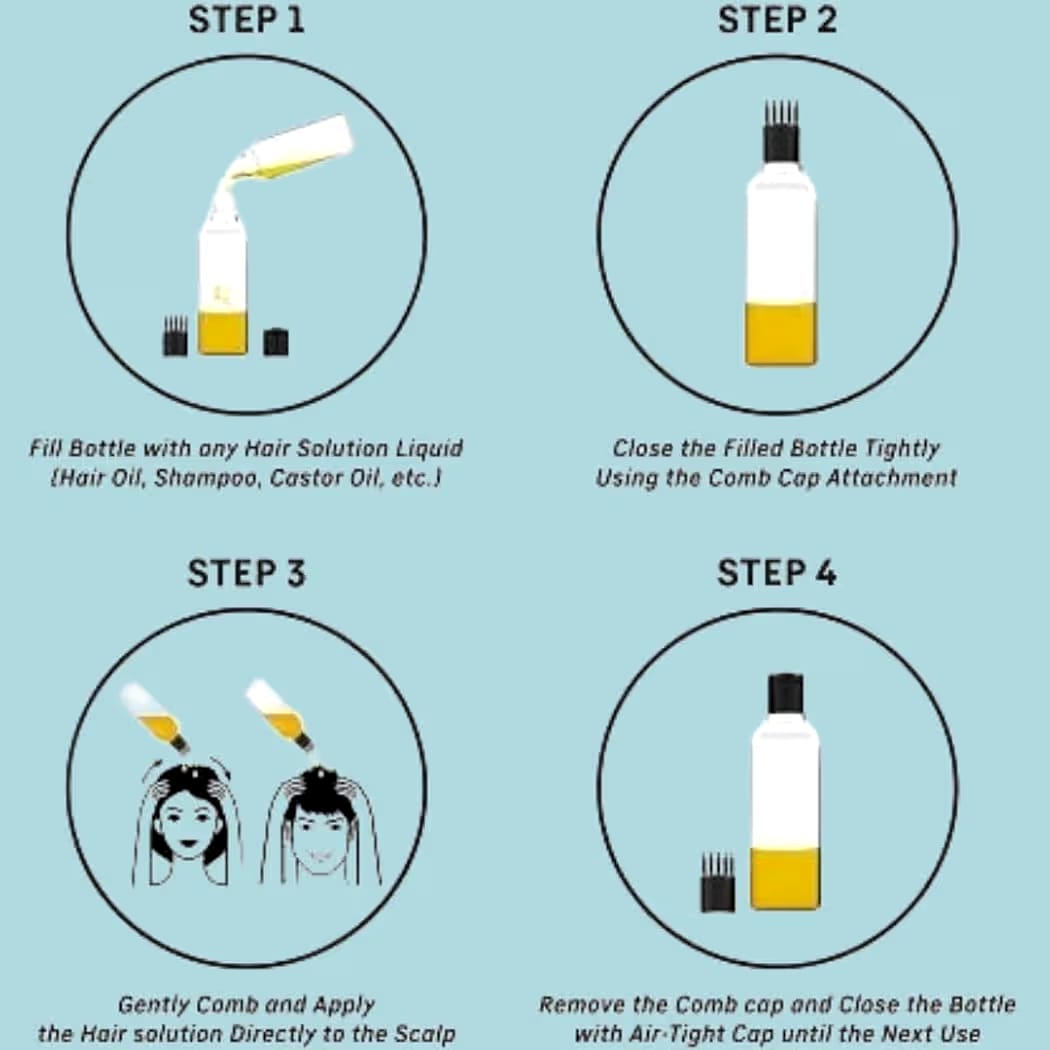 Root Comb Applicator Bottle -175ml