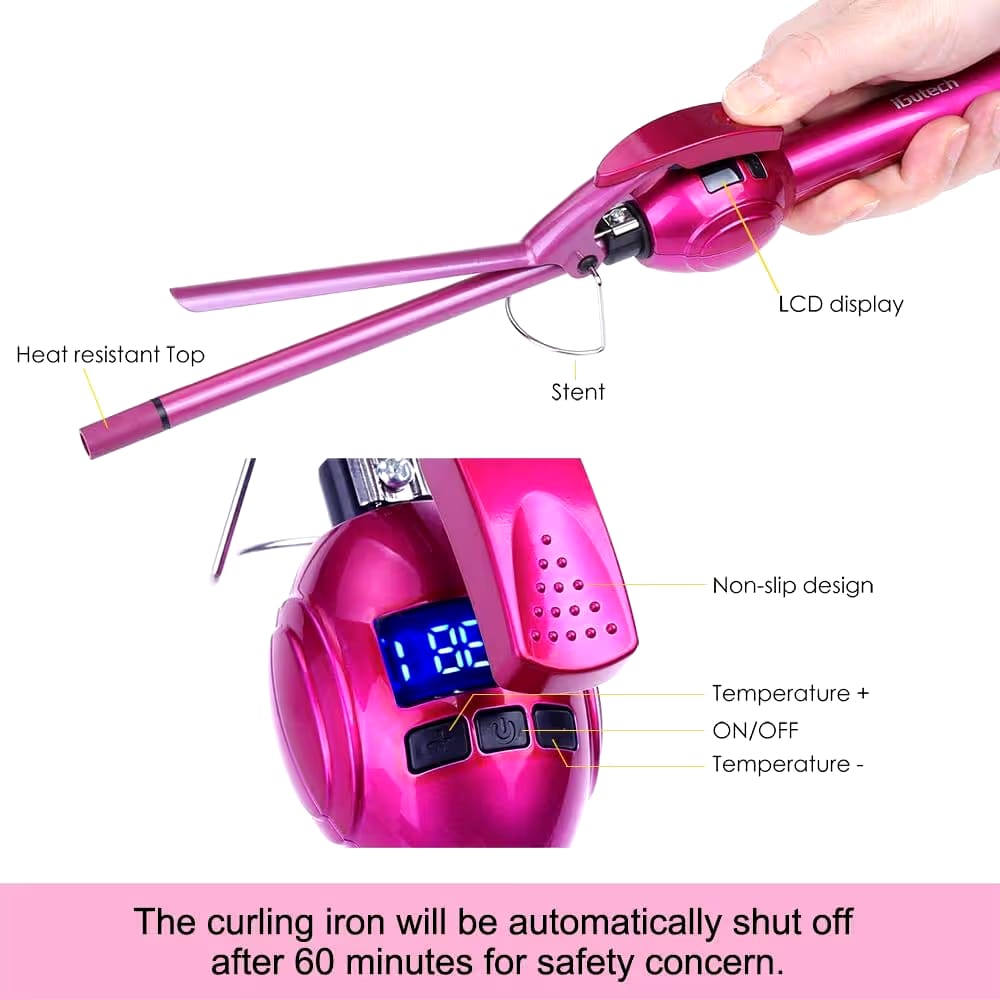 Kemei KM-1023 Electric LED Ceramic Curling Hair Roller