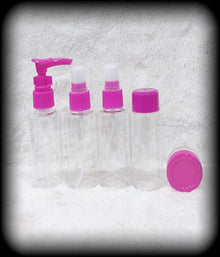 Travel Bottles - Refillable