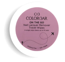 COLORBAR NAIL LACQUER REMOVER TRAVEL WIPES
