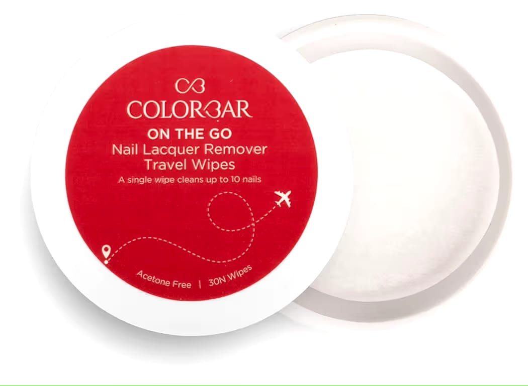 COLORBAR NAIL LACQUER REMOVER TRAVEL WIPES