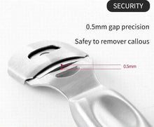 ZINGER Stainless Steel Corn cutter Dead Hard Skin Remover