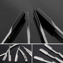 USTRA Stainless Steel Folding Straight Edge Safety Razor